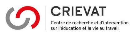 Logo CRIEVAT | Centre de recherche et d'intervention sur l'éducation et la vie au travail